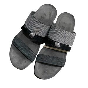 NAOT Brenda Slip On Sandals Grey Black 38 / 7
